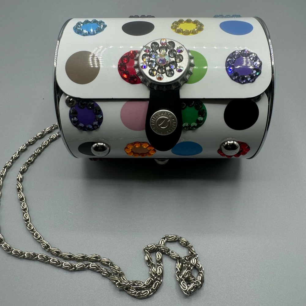 Little Earth Swarovski crystal purse